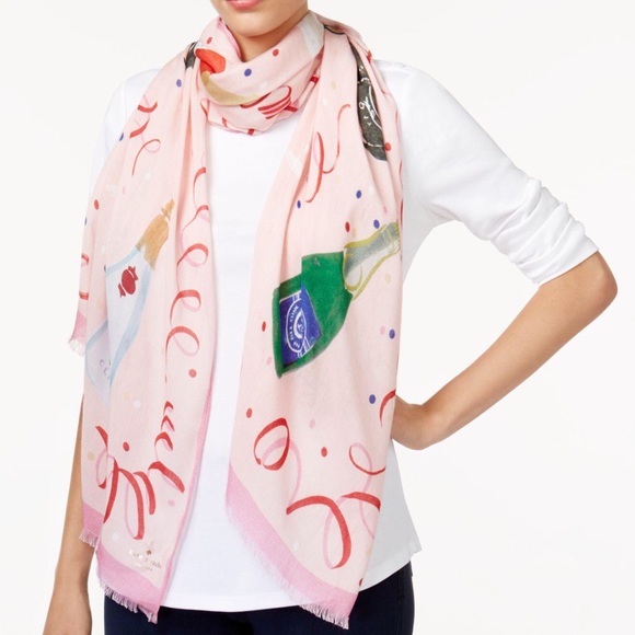 kate spade Accessories - Kate Spade champagne scarf